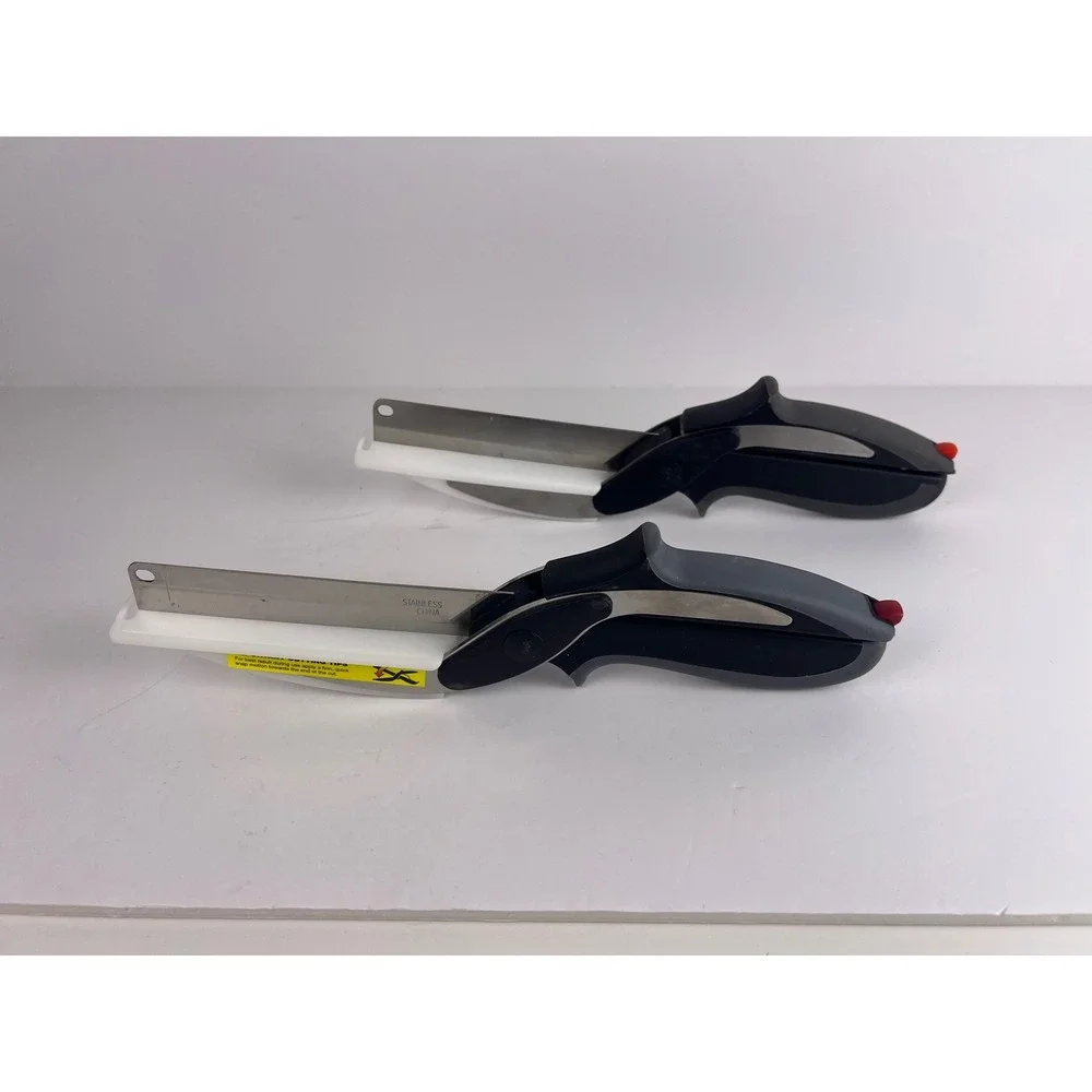 2-Clever‎ Cutter 2-in-1 knife and cutting board kitchen scissors. Chops & Slices